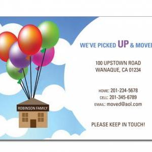 Moving Up – Moving Announcement Invitation