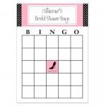Polka Dot Bridal Shower Themed Bingo Game Pdf