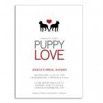 Puppy Love Themed Invitation